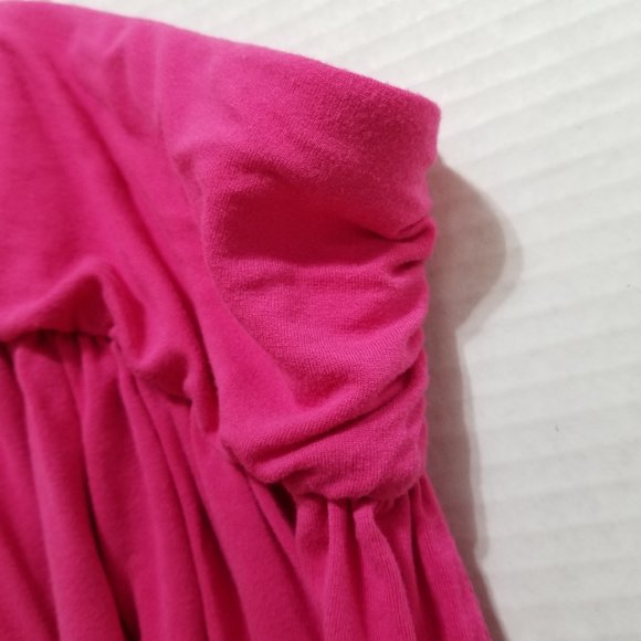 Lane Bryant skirt 22/24 mini elastic pull on waist ruched detailing stretch - Picture 4 of 7